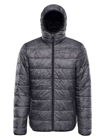 Alpine Pro Wende-Steppjacke "Erom" in Schwarz/ Silber