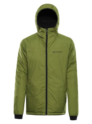 Alpine Pro Daunenjacke "Rogit 2" in Oliv/ Schwarz