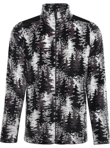 Alpine Pro Fleecejacke "Eflin" in Anthrazit/ Weiß