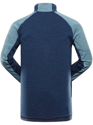 Alpine Pro Fleecejacke "Onnec 3" in Dunkelblau/ Hellblau