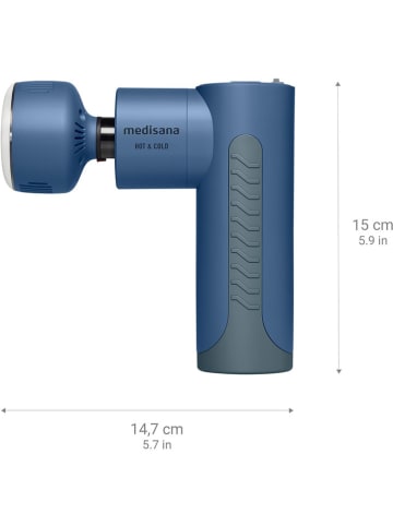 Medisana Massage "Gun MG 600" in Blau