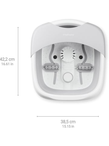 Medisana Wanienka-masażer 3w1 "FS 886" w kolorze białym do stóp