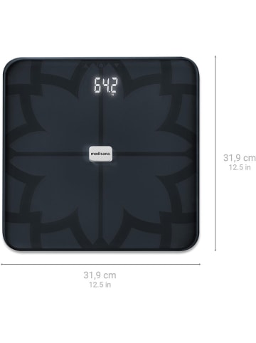 Medisana Körperanalysewaage "BS 450 connect" in Schwarz