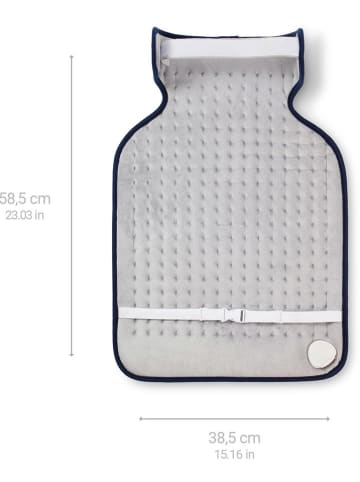 Medisana Poduszka grzewcza "HP 460" w kolorze szarym na kark i plecy