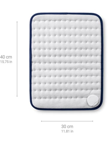 Medisana Poduszka grzewcza "HP 405" w kolorze jasnoszarym