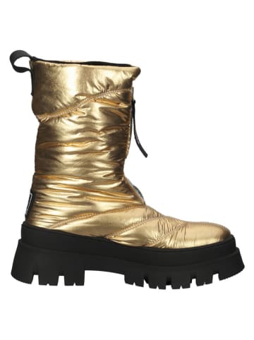 Steve Madden Botki zimowe w kolorze złotym