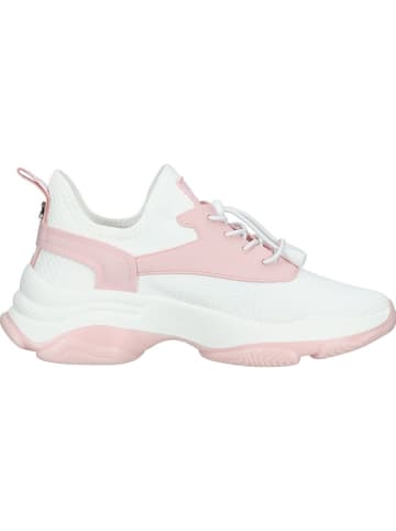 Steve Madden Sneakers wit/lichtroze