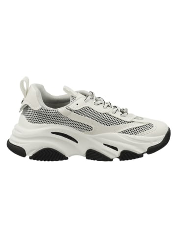 Steve Madden Sneaker zilverkleurig/wit