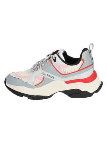 Steve Madden Sneakersy w kolorze szaro-czerwonym
