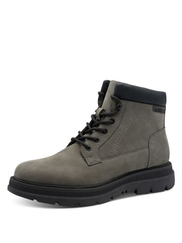 s.Oliver Leder-Boots in Anthrazit