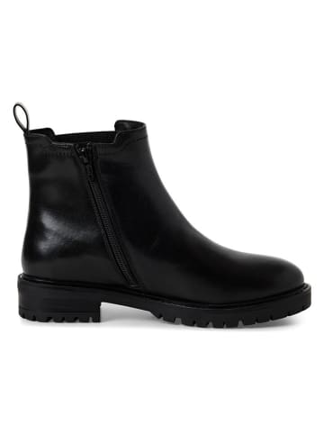 s.Oliver Leren boots zwart