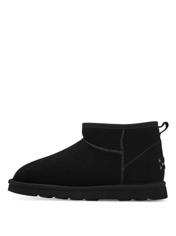 s.Oliver Leren boots zwart