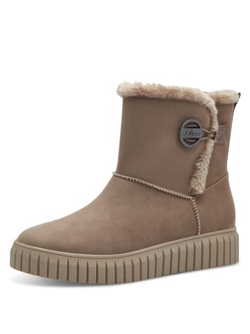 s.Oliver Boots in Taupe