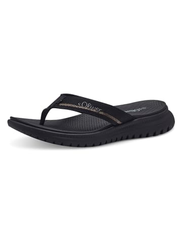 s.Oliver Teenslippers zwart