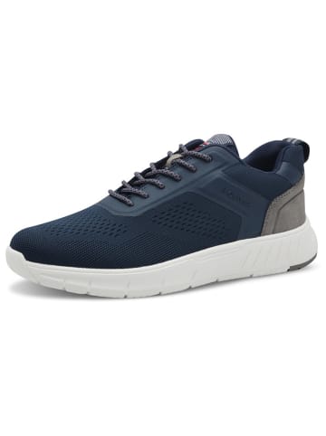s.Oliver Sneakers in Dunkelblau/ Grau
