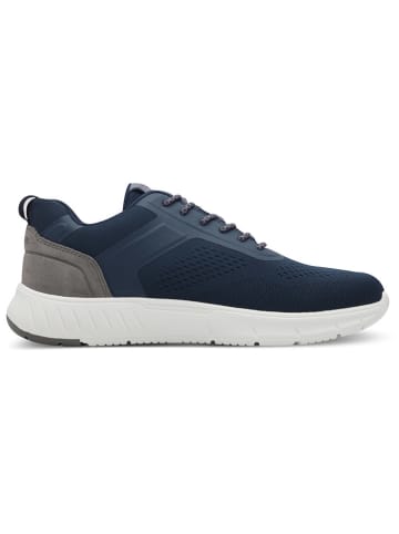 s.Oliver Sneakers in Dunkelblau/ Grau