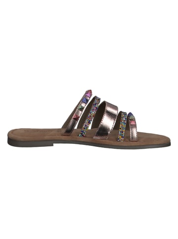 s.Oliver Leren slippers meerkleurig