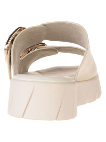 s.Oliver Slippers goudkleurig