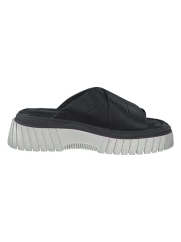 s.Oliver Sleehakslippers zwart