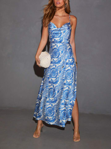 Milan Kiss Kleid in Blau