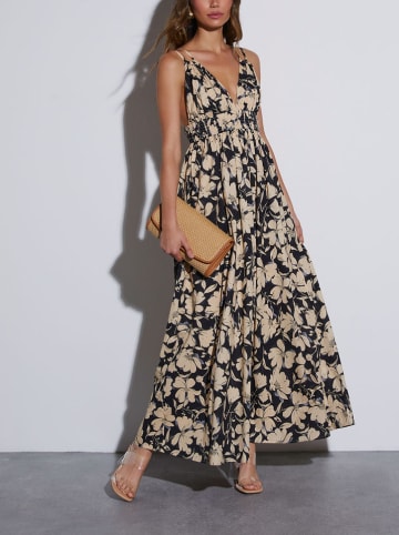 Milan Kiss Kleid in Schwarz/ Creme