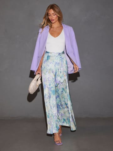 Milan Kiss Marlenehose in Blau