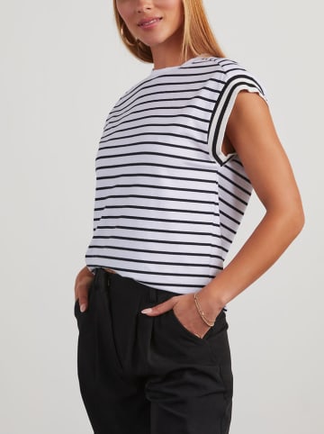 Milan Kiss Shirt wit/zwart