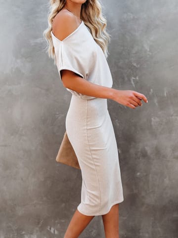 Milan Kiss Jurk beige