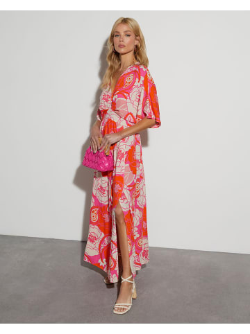 Milan Kiss Kleid in Koralle