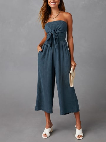 Milan Kiss Jumpsuit in Blaugrau