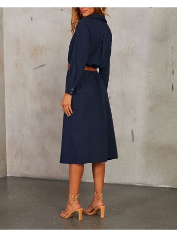 Milan Kiss Kleid in Dunkelblau