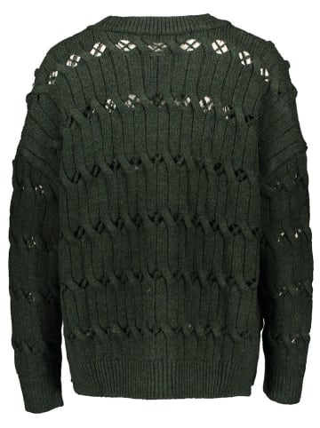 Milan Kiss Cardigan in Dunkelgrün