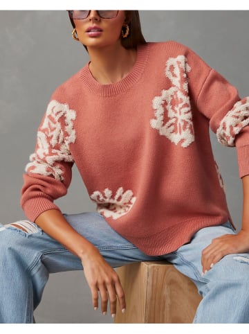 Milan Kiss Pullover in Rosa