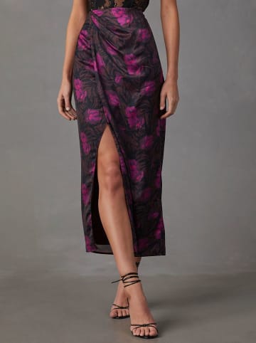 Milan Kiss Spódnica w kolorze czarno-fioletowym