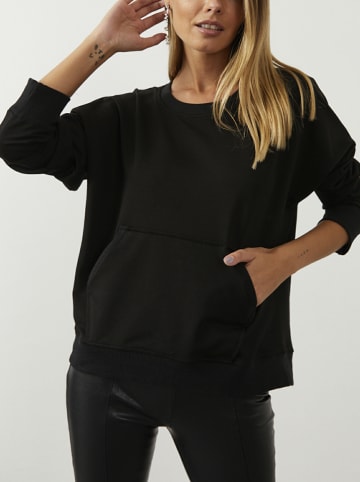 Milan Kiss Bluza w kolorze czarnym