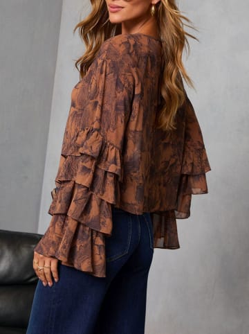 Milan Kiss Blouse lichtbruin