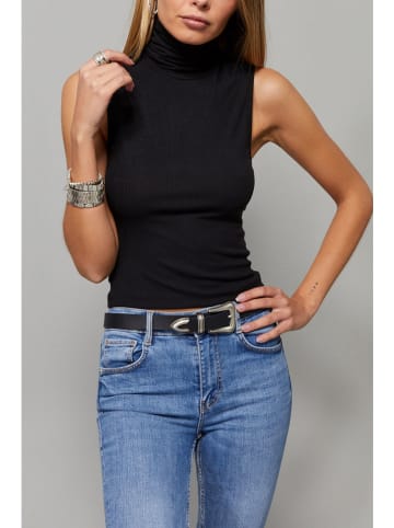 Milan Kiss Top in Schwarz