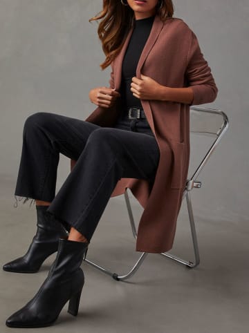 Milan Kiss Cardigan in Braun