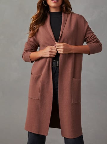 Milan Kiss Cardigan in Braun