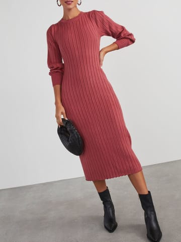 Milan Kiss Strickkleid in Beere