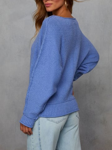Milan Kiss Pullover in Blau