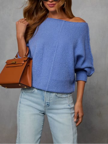 Milan Kiss Pullover in Blau