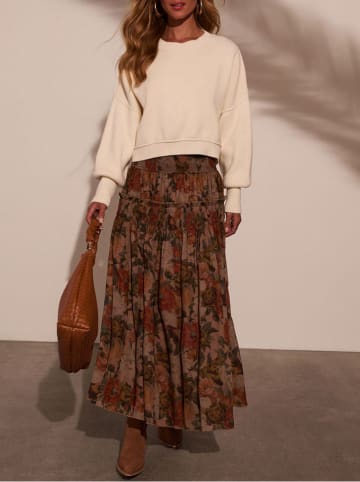 Milan Kiss Spódnica w kolorze brązowym