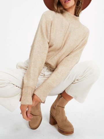 Milan Kiss Pullover in Beige
