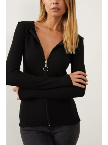 Milan Kiss Cardigan in Schwarz