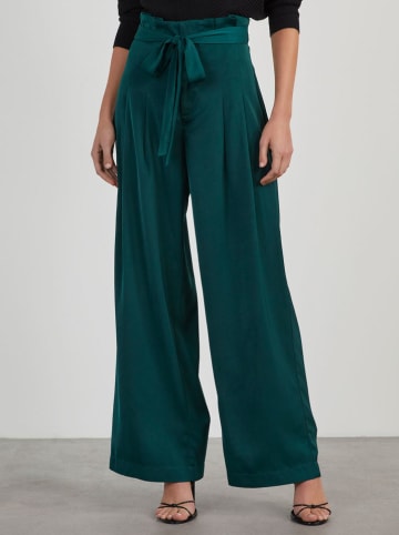 Milan Kiss Marlenehose in Petrol