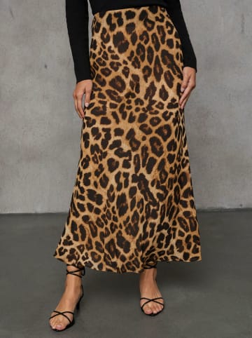 Milan Kiss Spódnica w kolorze jasnobrązowo-czarnym