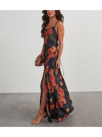 Milan Kiss Jurk zwart/rood