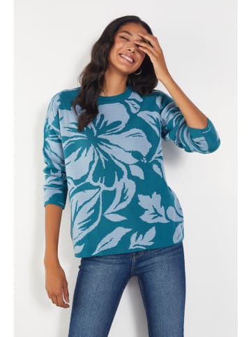 Milan Kiss Trui blauw/meerkleurig