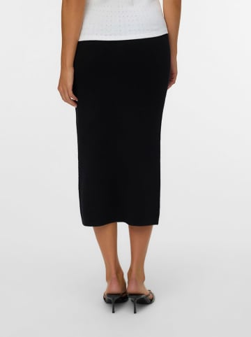 Vero Moda Spódnica dzianinowa w kolorze czarnym